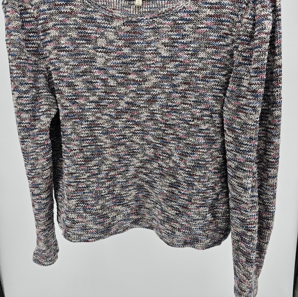 Madewell Multicolor Knit Sweater Croquette, Cabincore, Cottagecore, Cozy - Picture 2 of 6